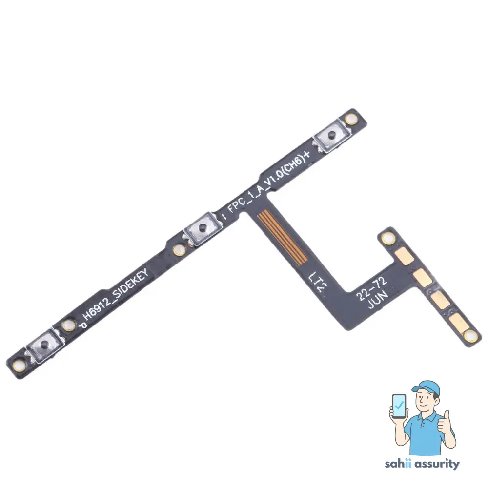 Power Button Flex Cable for Tecno Camon 18P